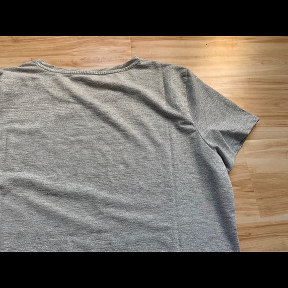 Talbots Size:Small Silver Metallic Tee Shirt! - Picture 8 of 12